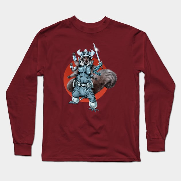 Squyrral Long Sleeve T-Shirt by ThirteenthFloor